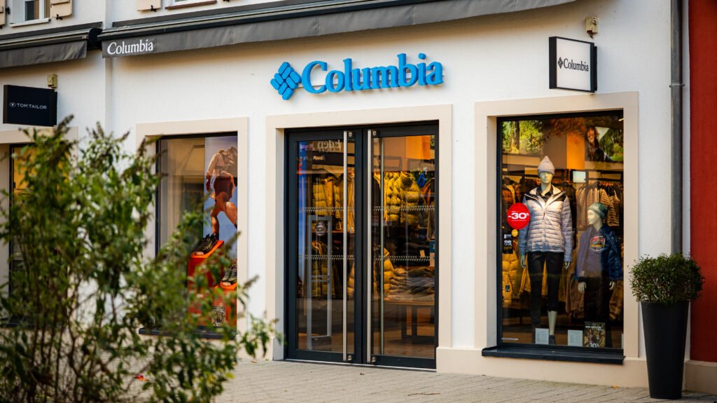 Photo du bâtiment de la boutique Columbia Sportswear